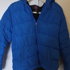 Swiss Tech Blue Jacket with Black Lining